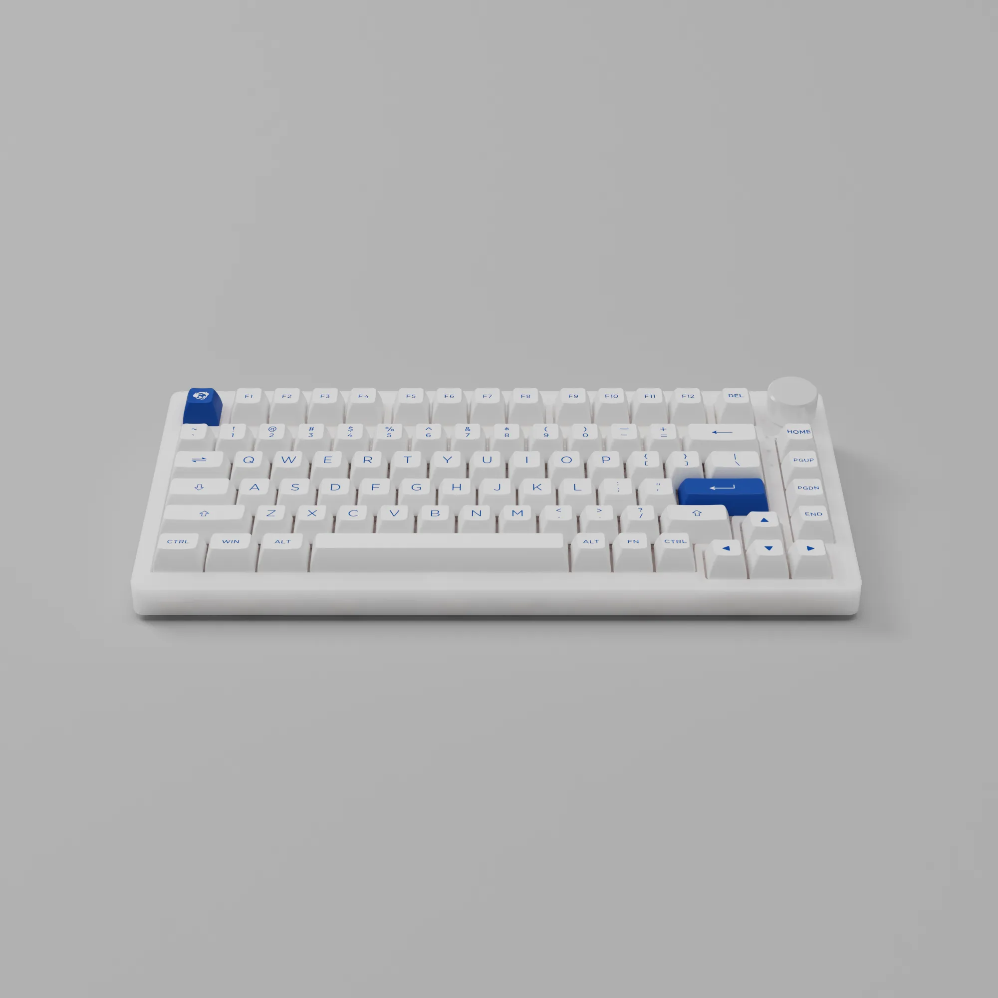 Blue On White PC75B Plus