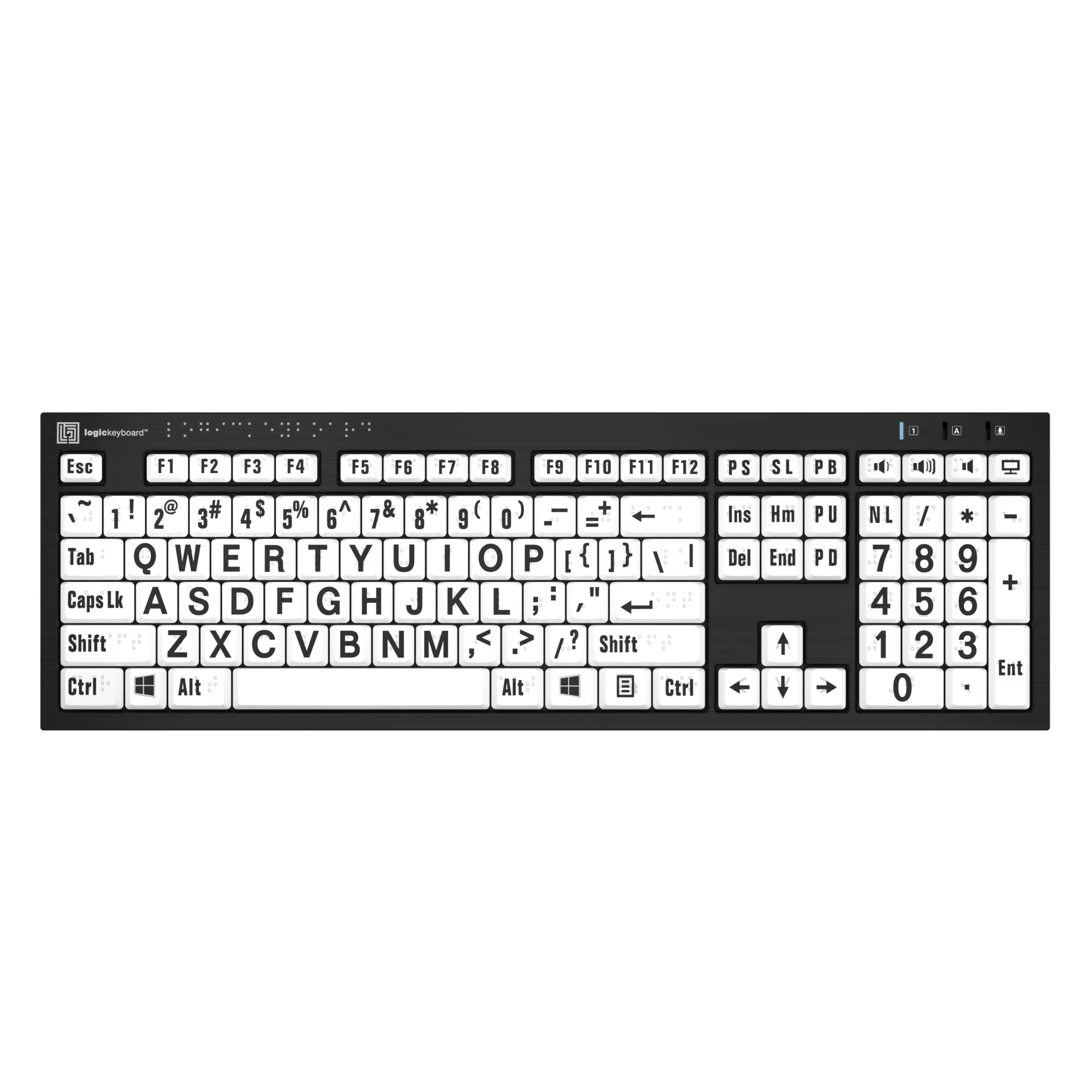 Braille and LargePrint - Windows Keyboard