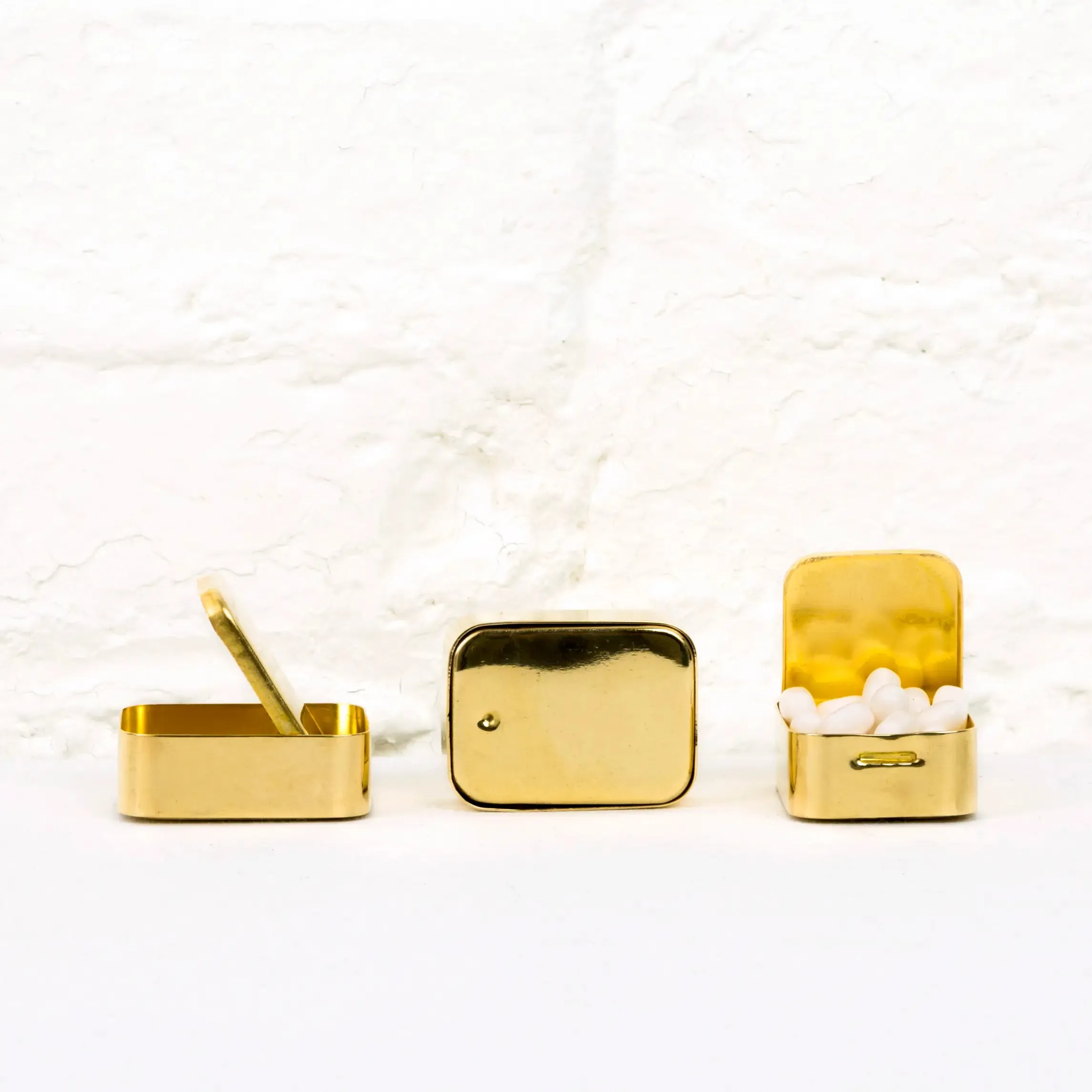 Brass Pill Box