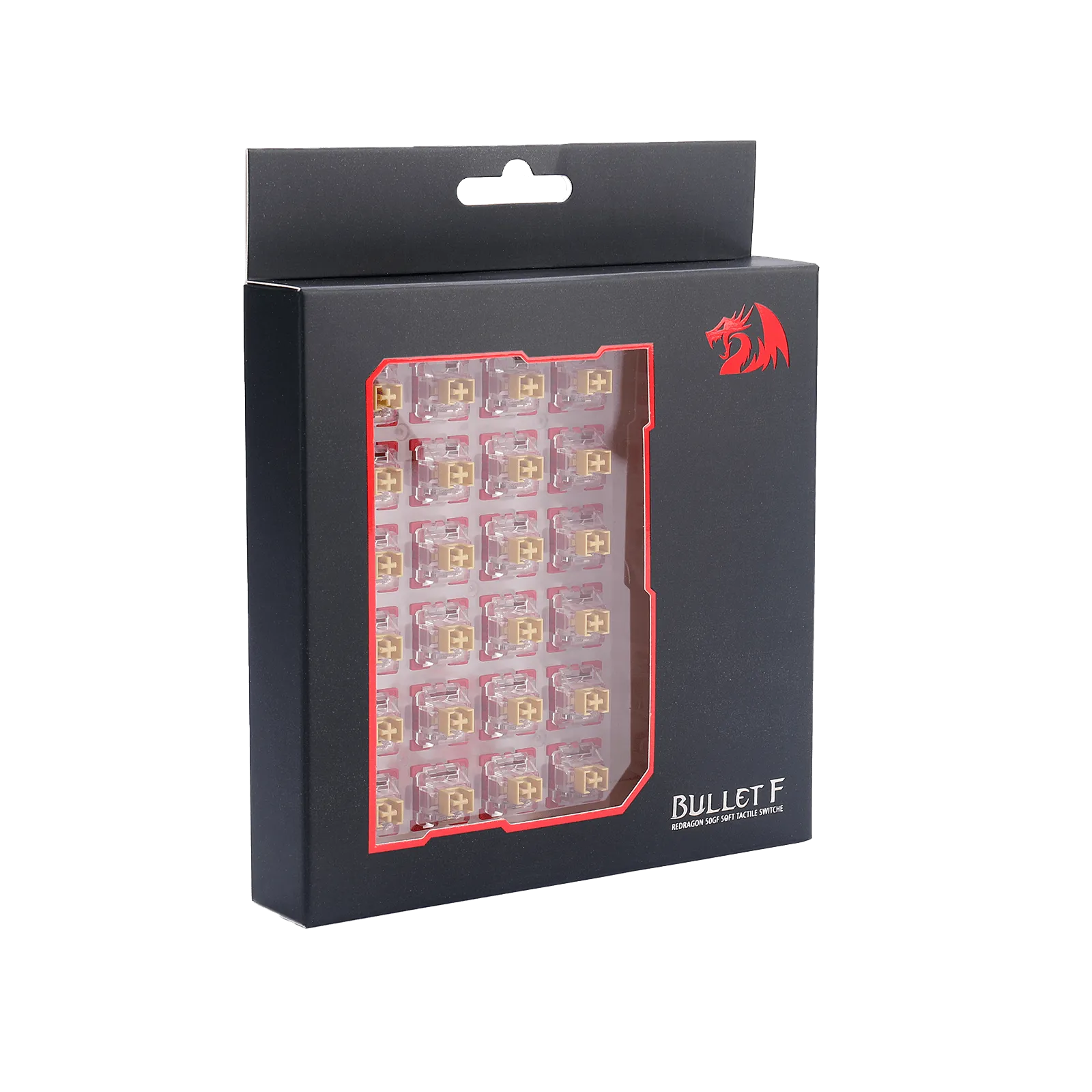 BULLET-F A113 Mechanical Switch (24 pcs Switches, Equivalent Blue)