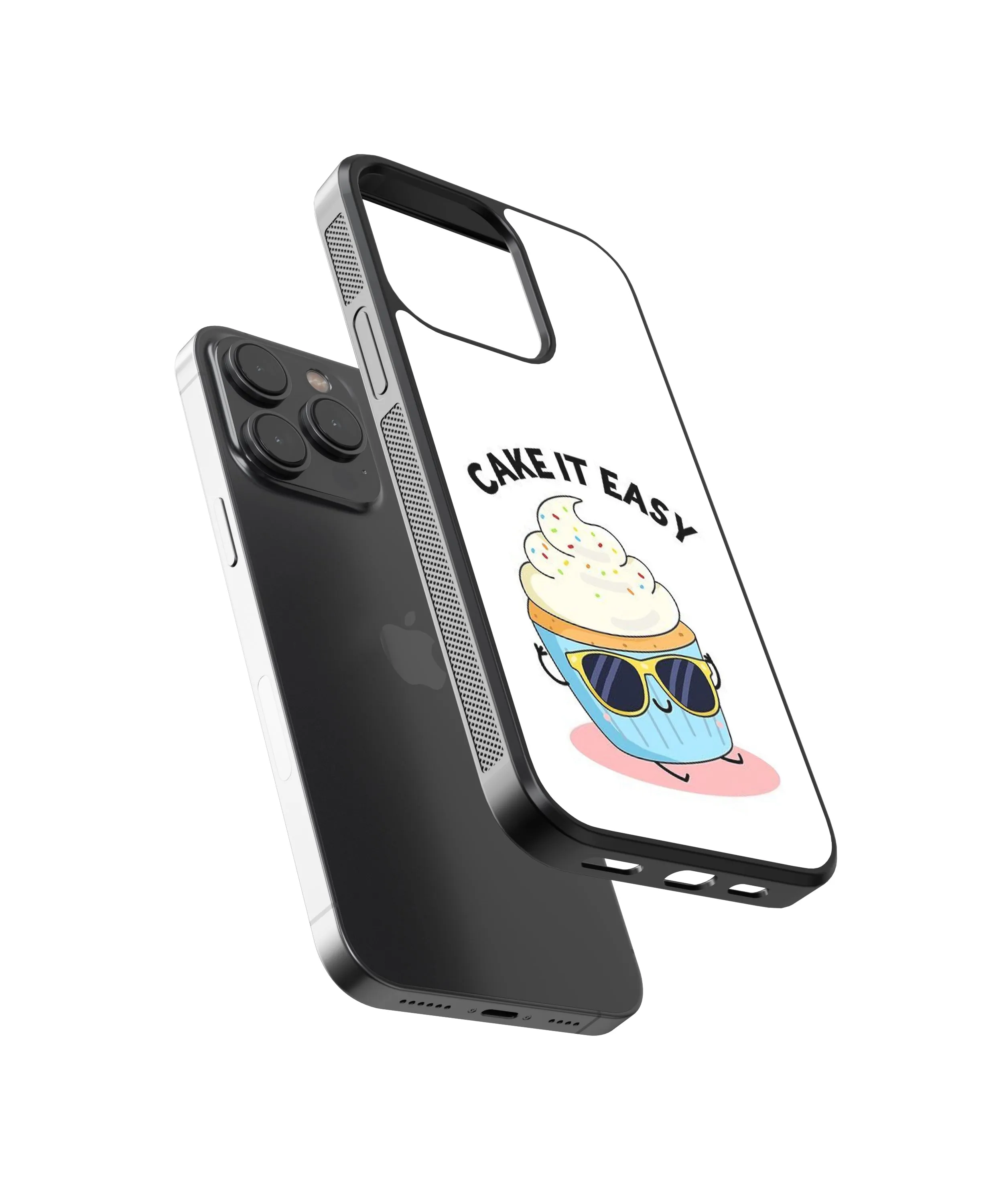 Cake It Easy Glass Phone Case Cover