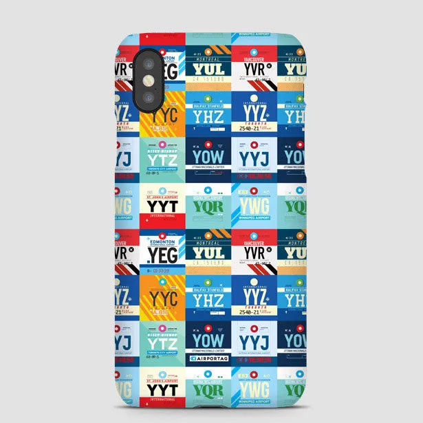 Canadian Airports - Phone Case