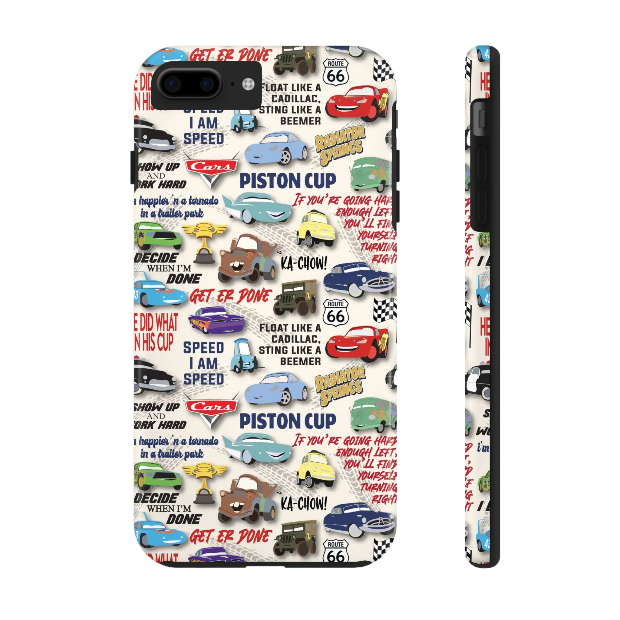 Cars Quotes Piston Cup Inspired Phone Case Gift Inspired Fan Art Iphone