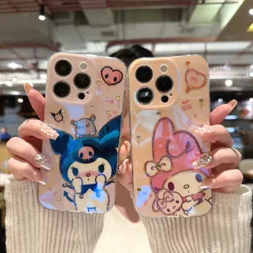 Cartoon Rhinestones Phone Case KI490