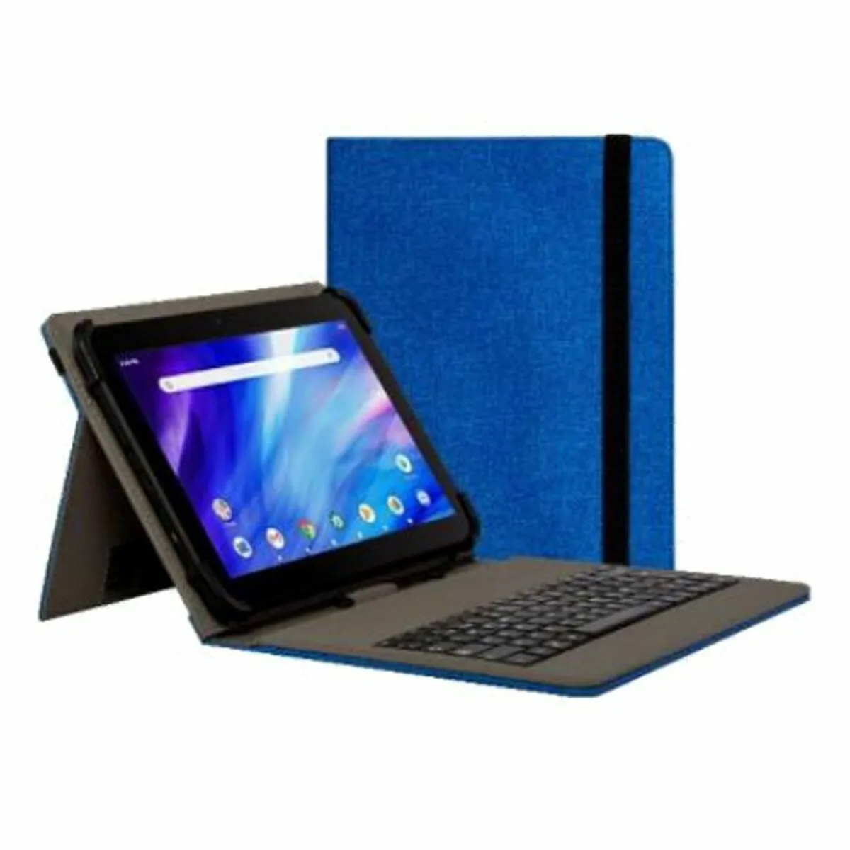 Case for Tablet and Keyboard Nilox NXFU003 Blue