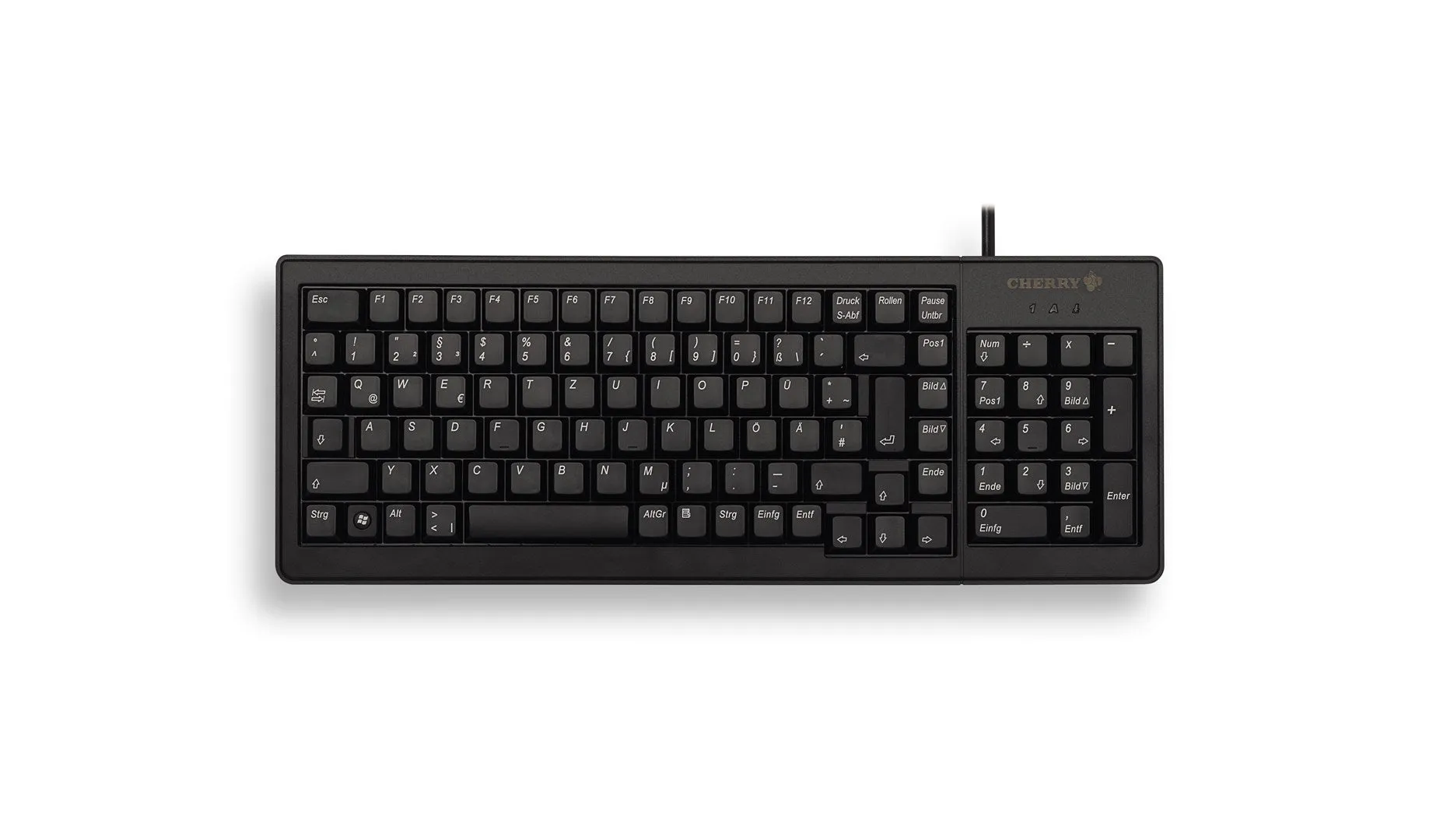 Cherry Xs Complete G84-5200 Keyboard Office Usb Qwerty Us English Black