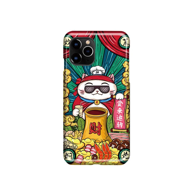 Chinese Style Artistic Illustration iPhone 13 Series Mobile Phone Case