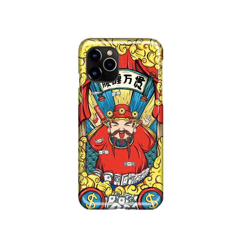 Chinese Style Artistic Illustration iPhone 13 Series Mobile Phone Case