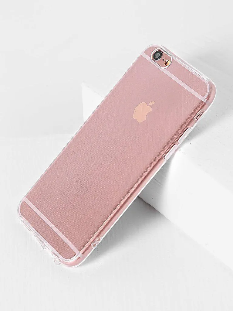 Clear Simple iPhone Case