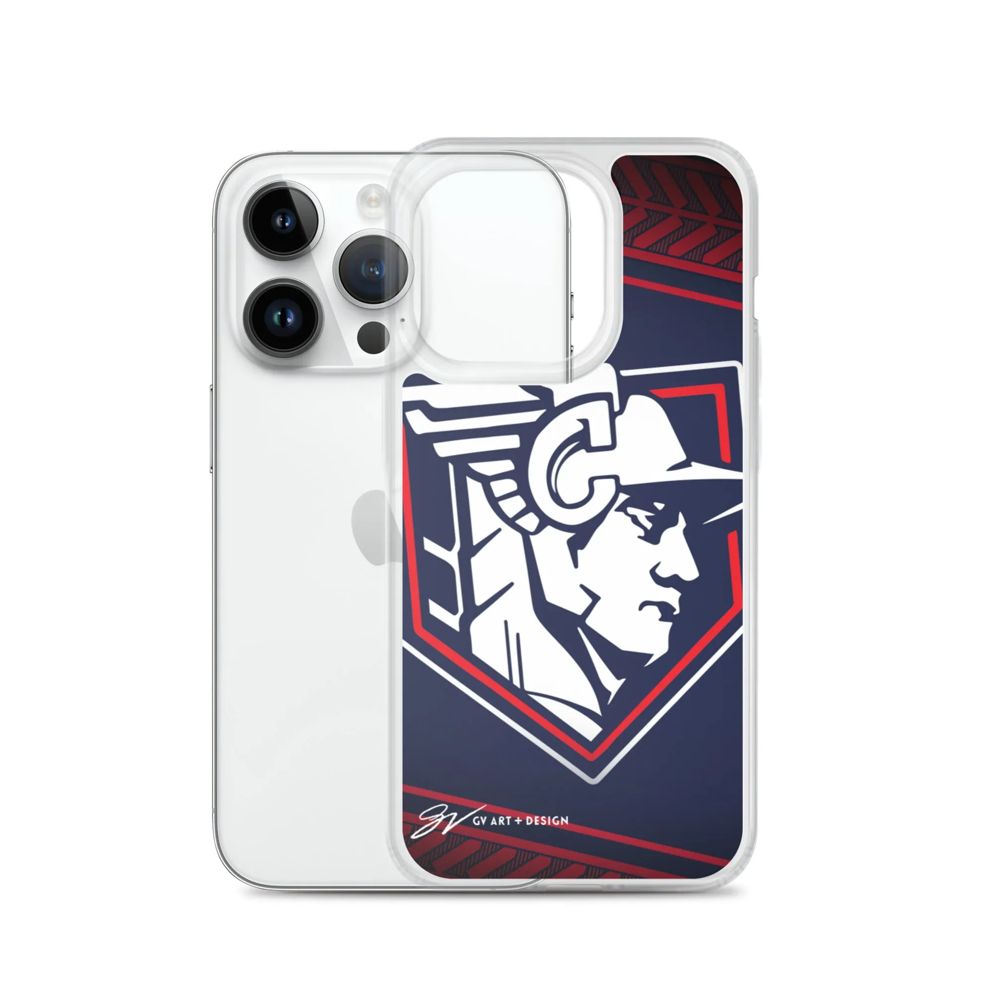 Cleveland Baseball Statue iPhone Case