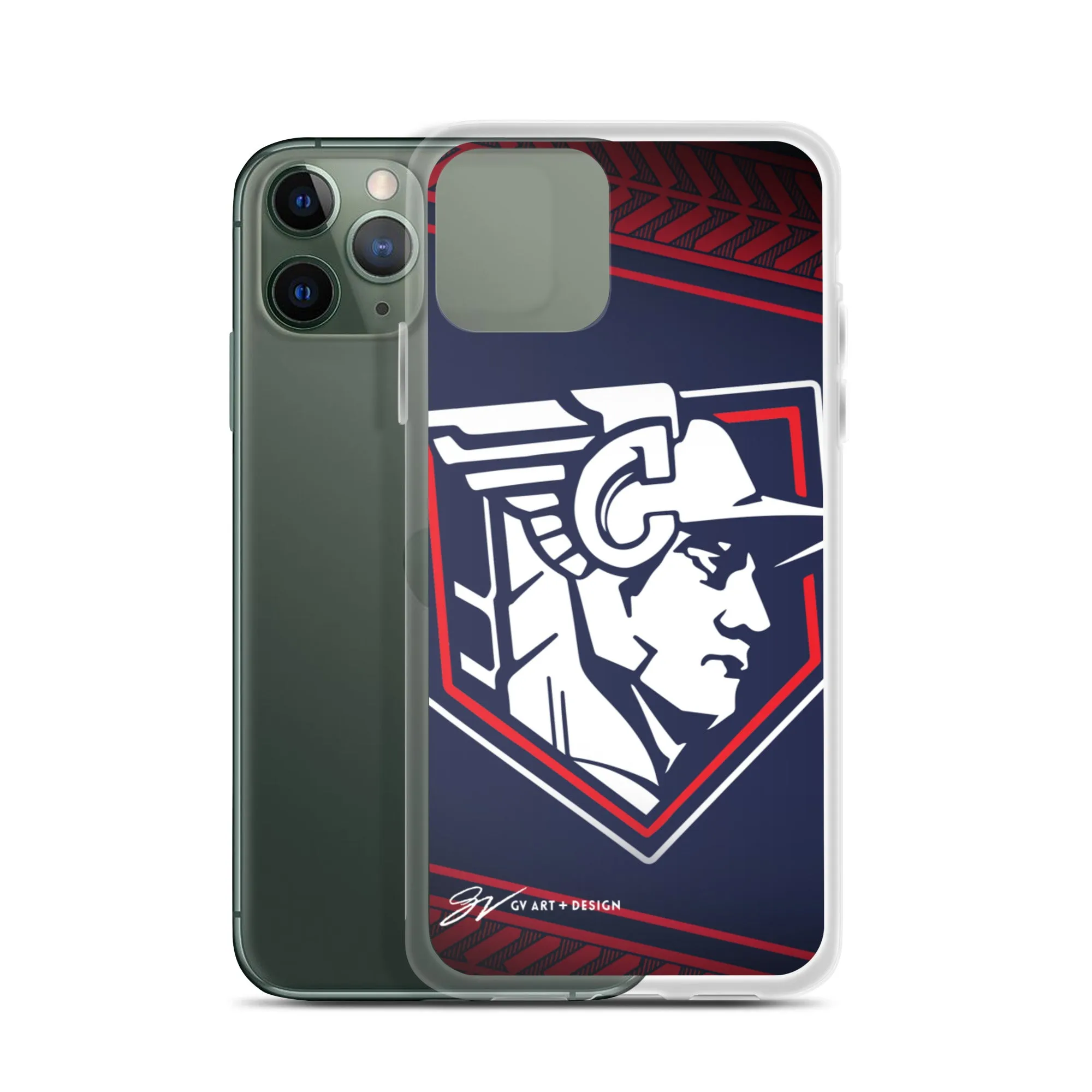 Cleveland Baseball Statue iPhone Case