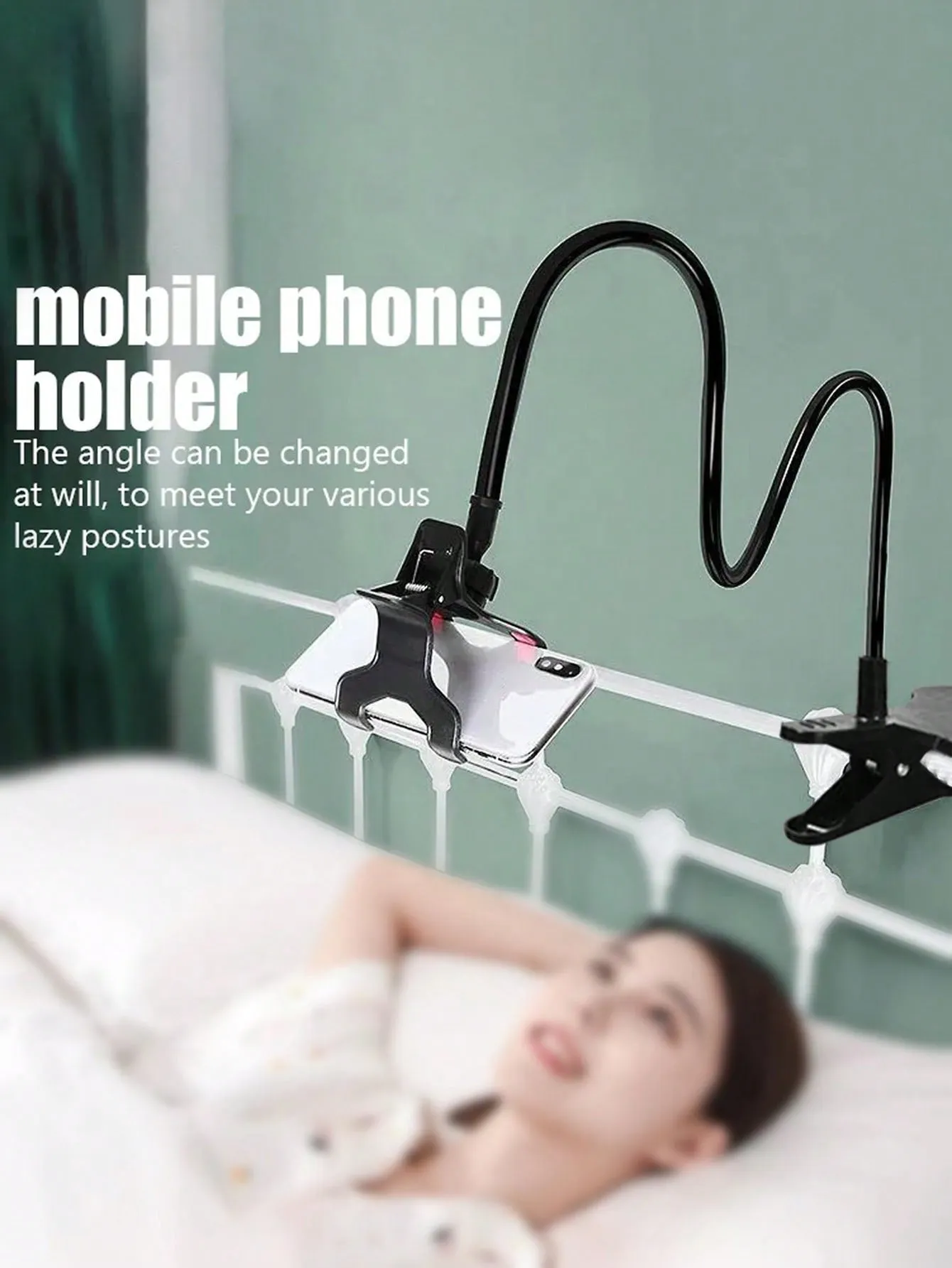 Clip on phone holder| Lazy Holder 360° Rotation Suitable For Iphone And Other Smartphones