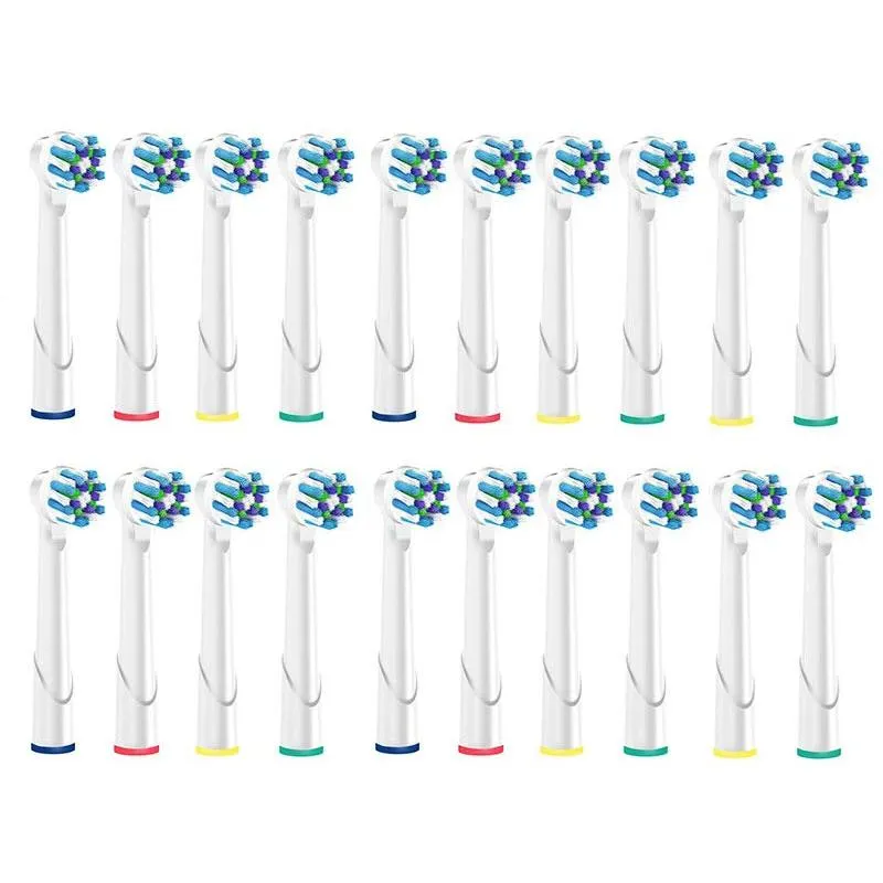 Compatible Replacement Toothbrush Heads Refill for Oral-B Electric Cross Action