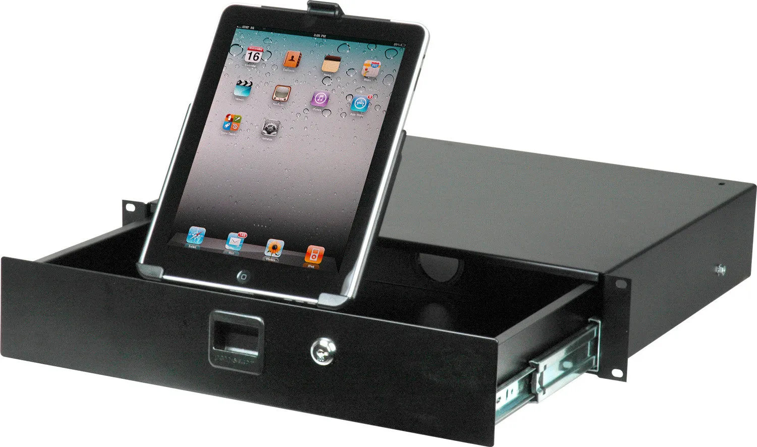 Connectronics CTX-IPAD Rack Drawer for iPad Rackmount 2RU