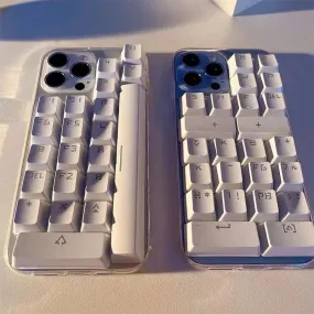 Cool Creative 3D Keyboard Phone Case iPhone