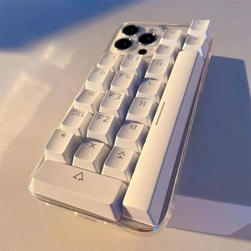 Cool Creative 3D Keyboard Phone Case iPhone