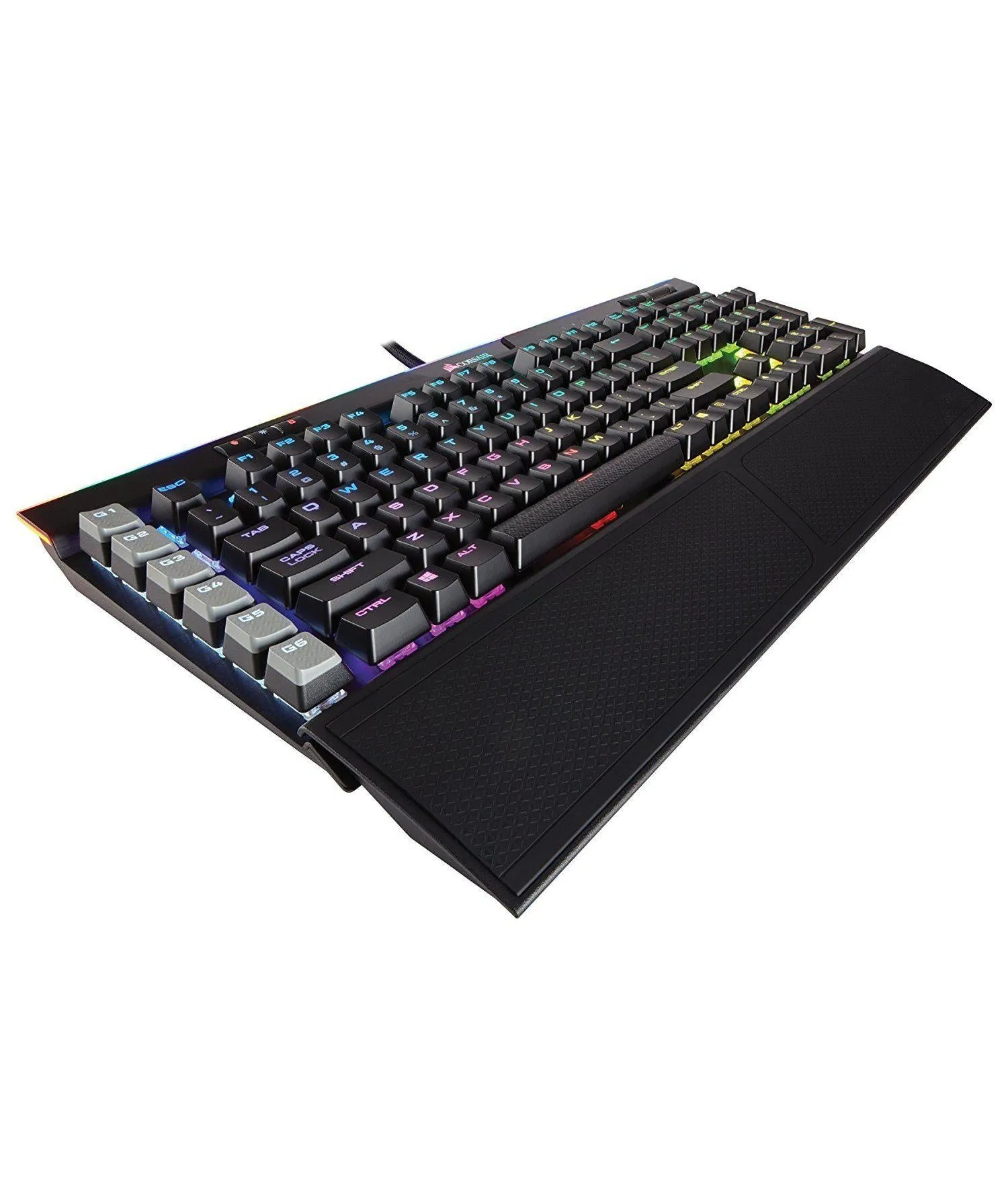 Corsair Keyboard K95 RGB Platinum Mechanical Gaming Keyboard (GunMetal) -  USB Passthrough & Media Controls - Cherry MX Speed – RGB LED Backlit