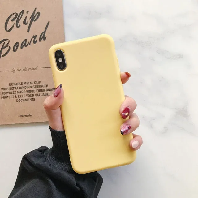 Creamy Soft Silicone Phone Case