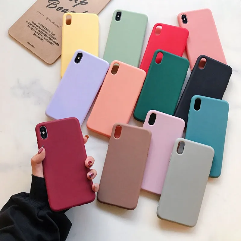 Creamy Soft Silicone Phone Case