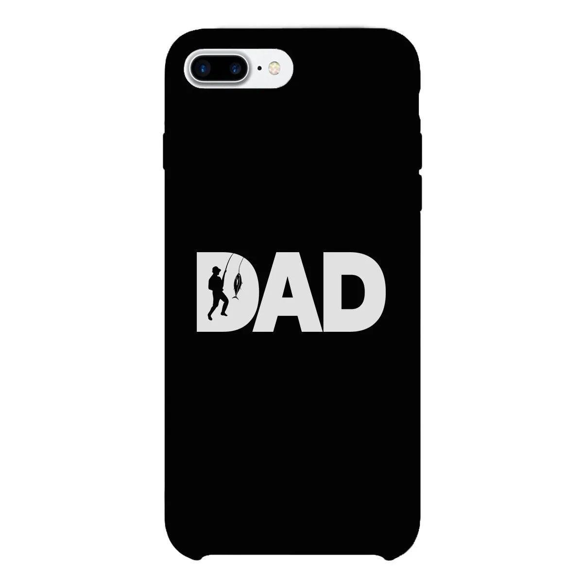 Dad Fish Black iPhone 4 Case