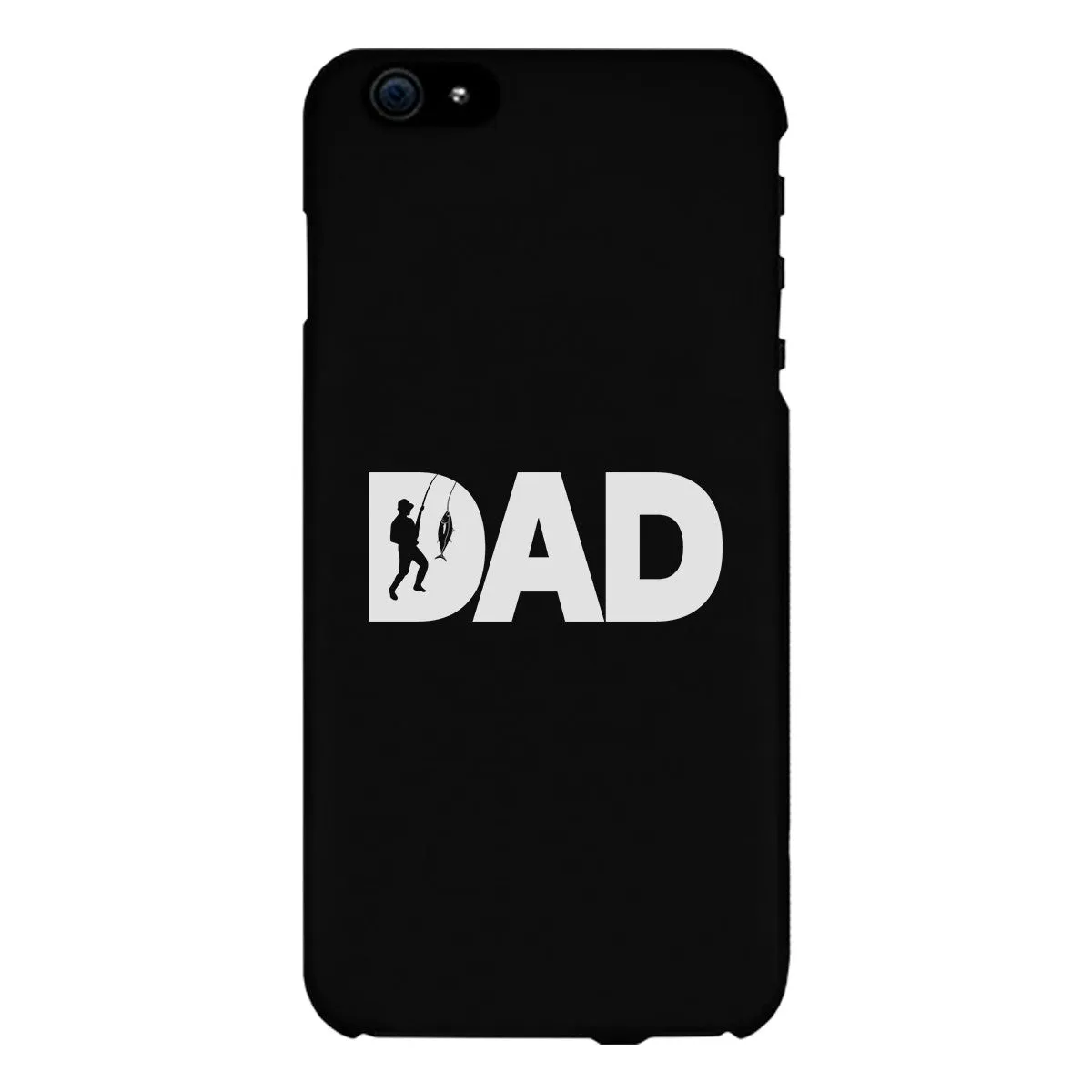 Dad Fish Black iPhone 4 Case