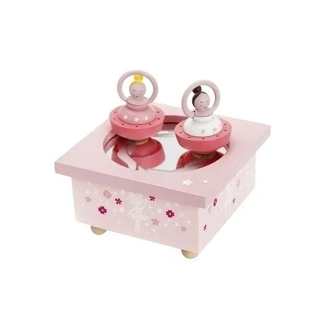 Dancing music box  Ballerina pink