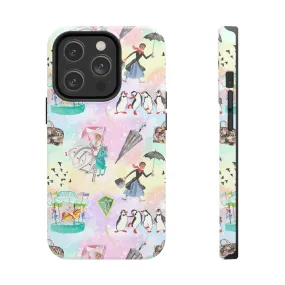 Dancing Penguins Poppins Inspired Phone Case Gift Inspired Fan Art