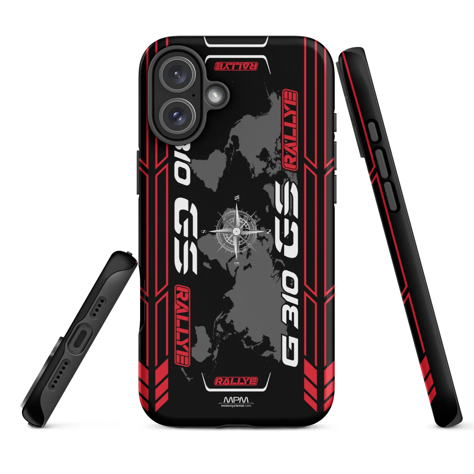 Designed Tough Case For iPhone inspired by BMW G310GS Rallye Motorcycle Model - MM5297