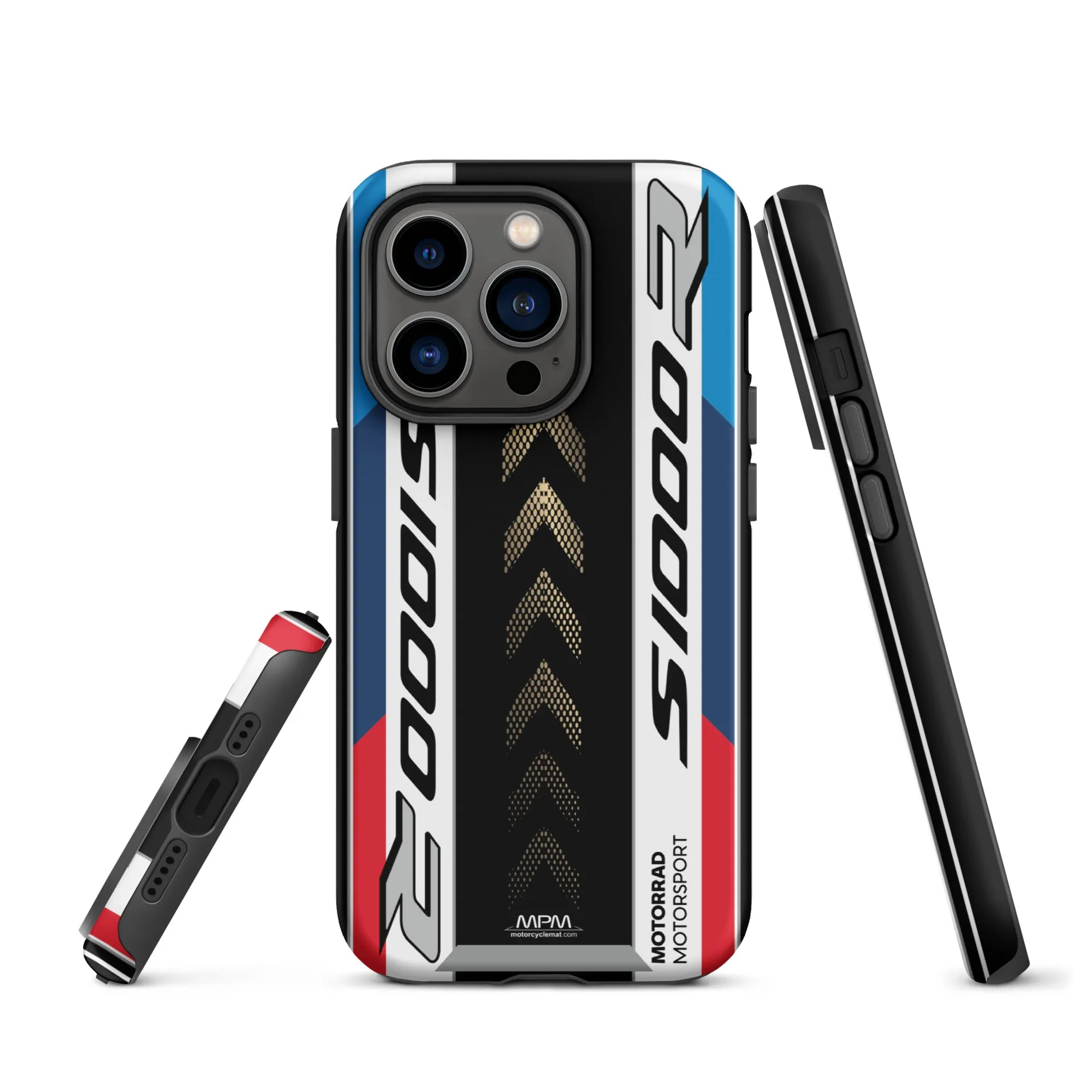 Designed Tough Case For iPhone inspired by BMW S1000R Light White M Motorcycle Model  - MM5285