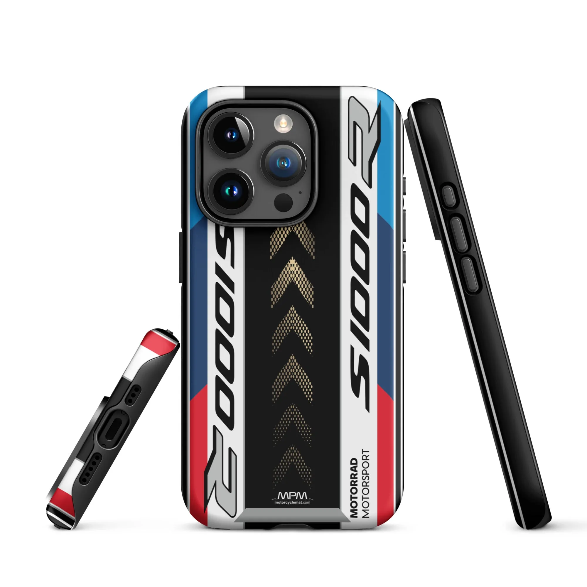 Designed Tough Case For iPhone inspired by BMW S1000R Light White M Motorcycle Model  - MM5285