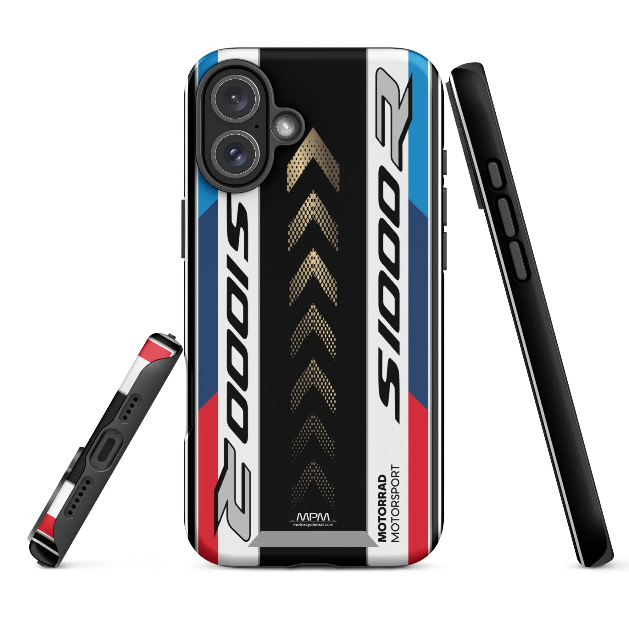 Designed Tough Case For iPhone inspired by BMW S1000R Light White M Motorcycle Model  - MM5285