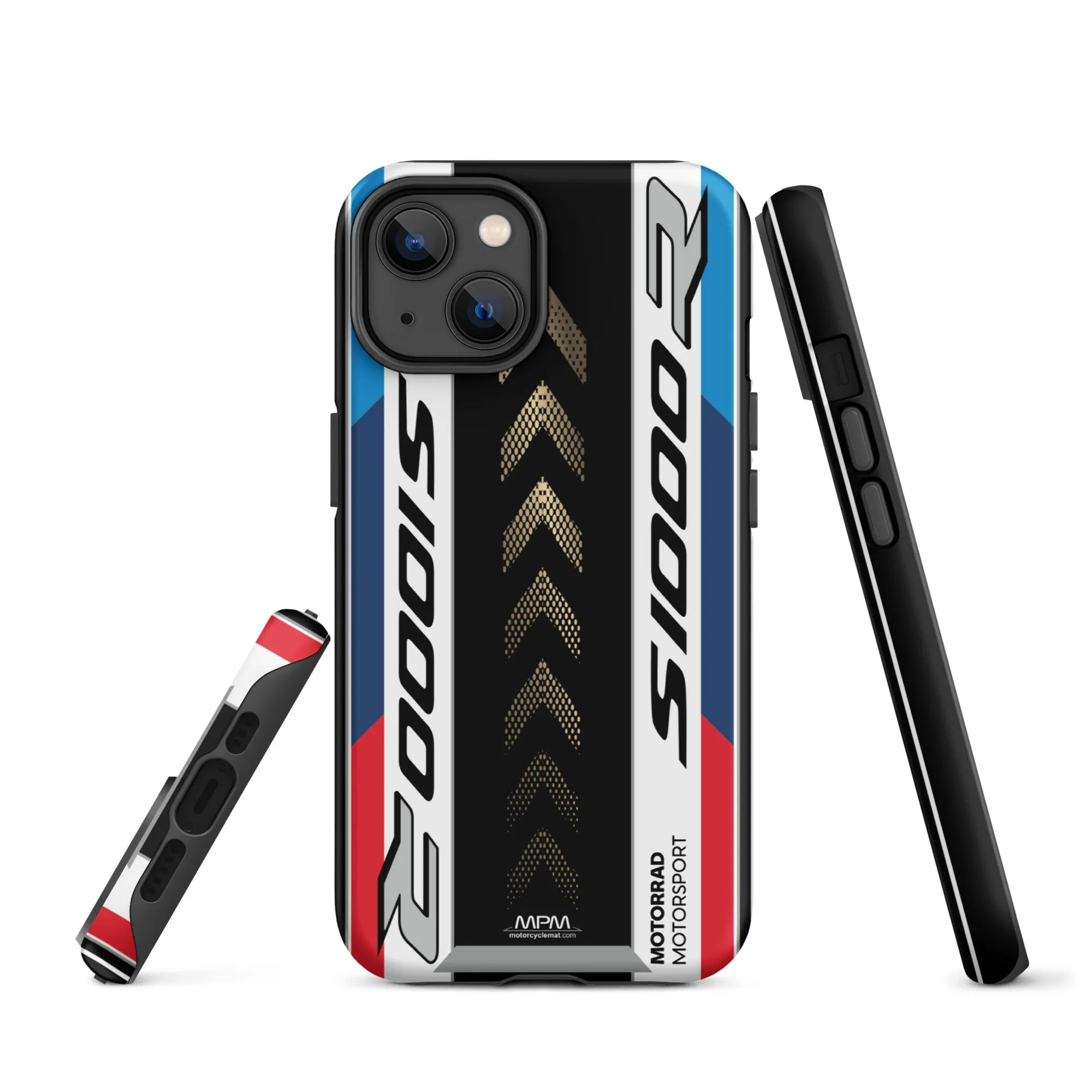 Designed Tough Case For iPhone inspired by BMW S1000R Light White M Motorcycle Model  - MM5285