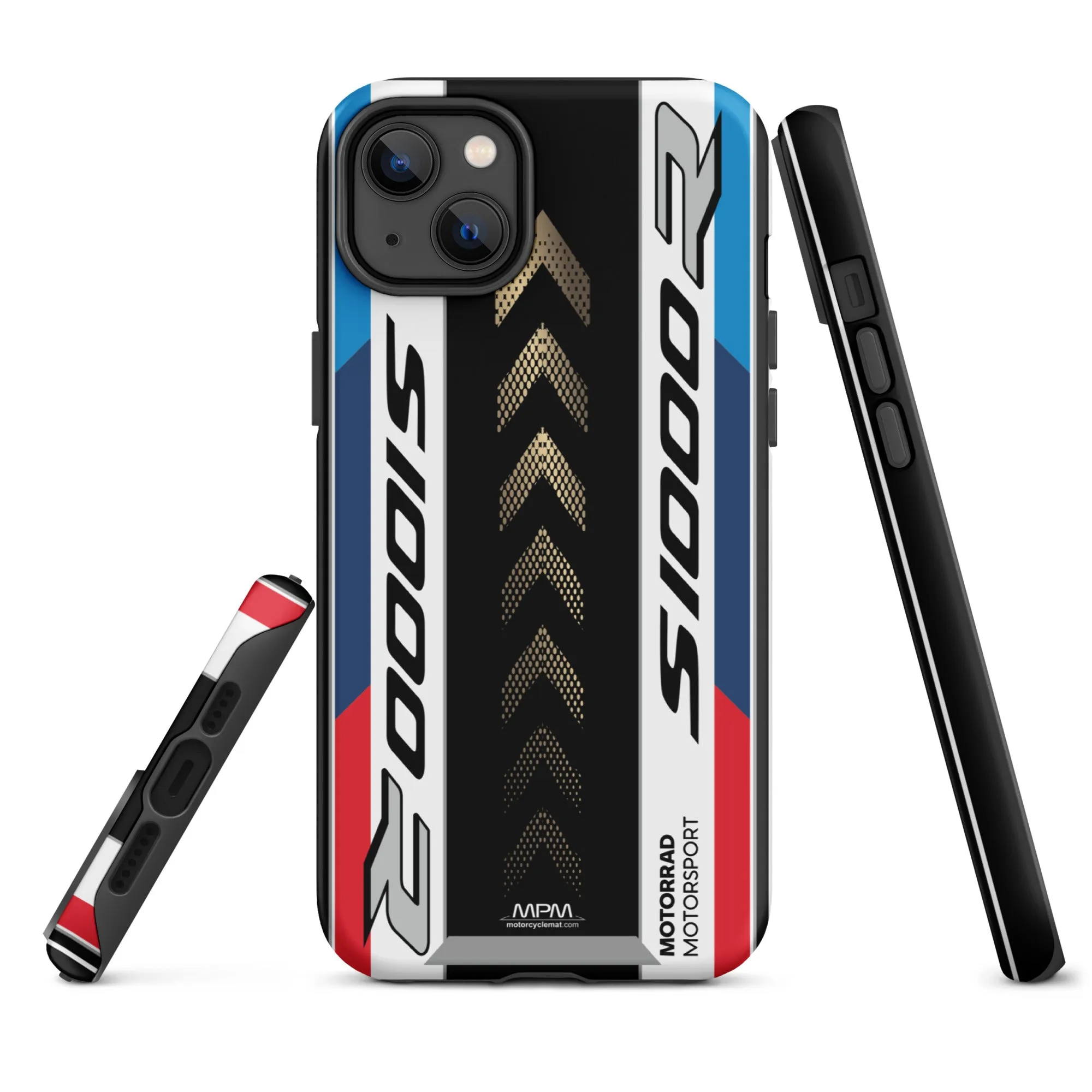 Designed Tough Case For iPhone inspired by BMW S1000R Light White M Motorcycle Model  - MM5285