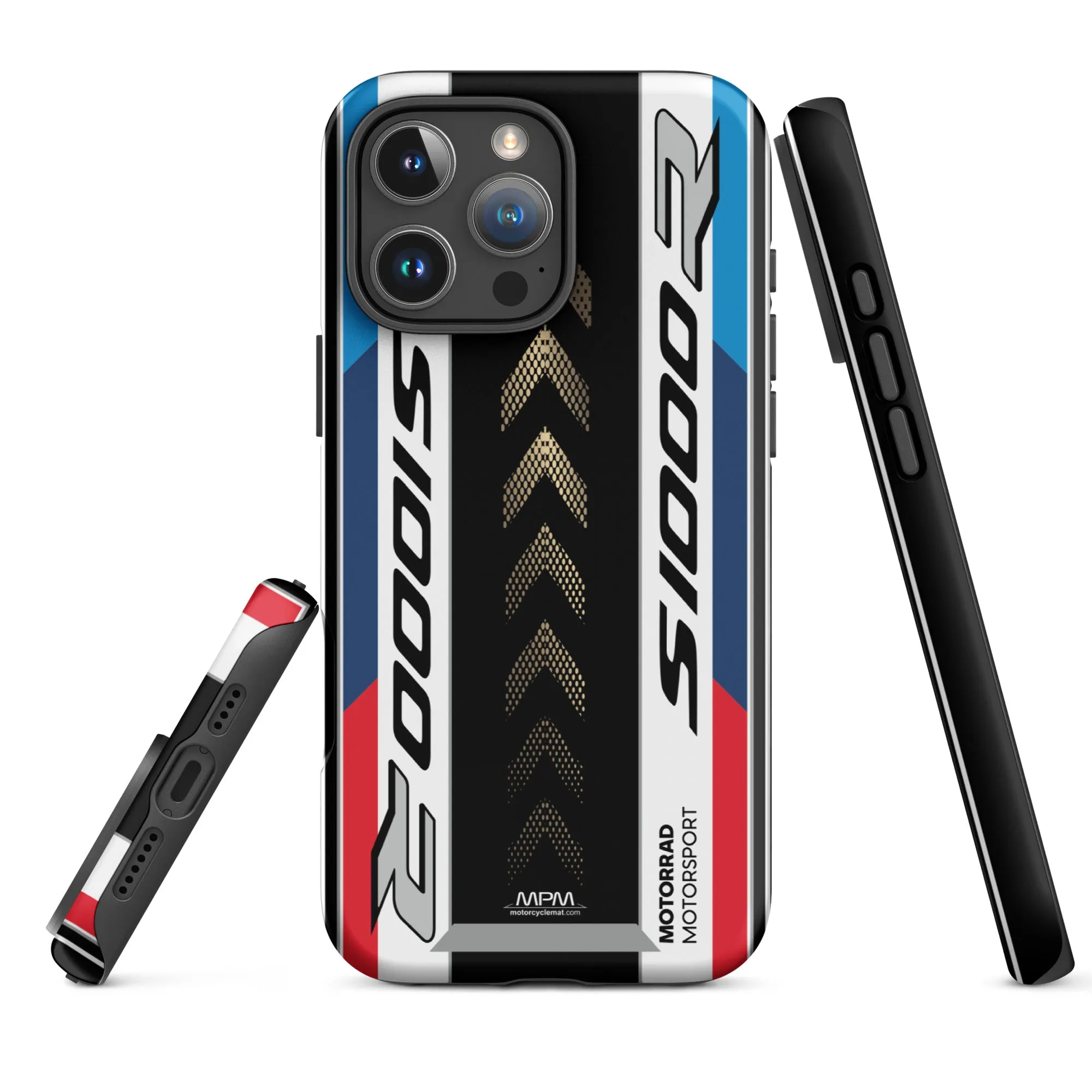 Designed Tough Case For iPhone inspired by BMW S1000R Light White M Motorcycle Model  - MM5285