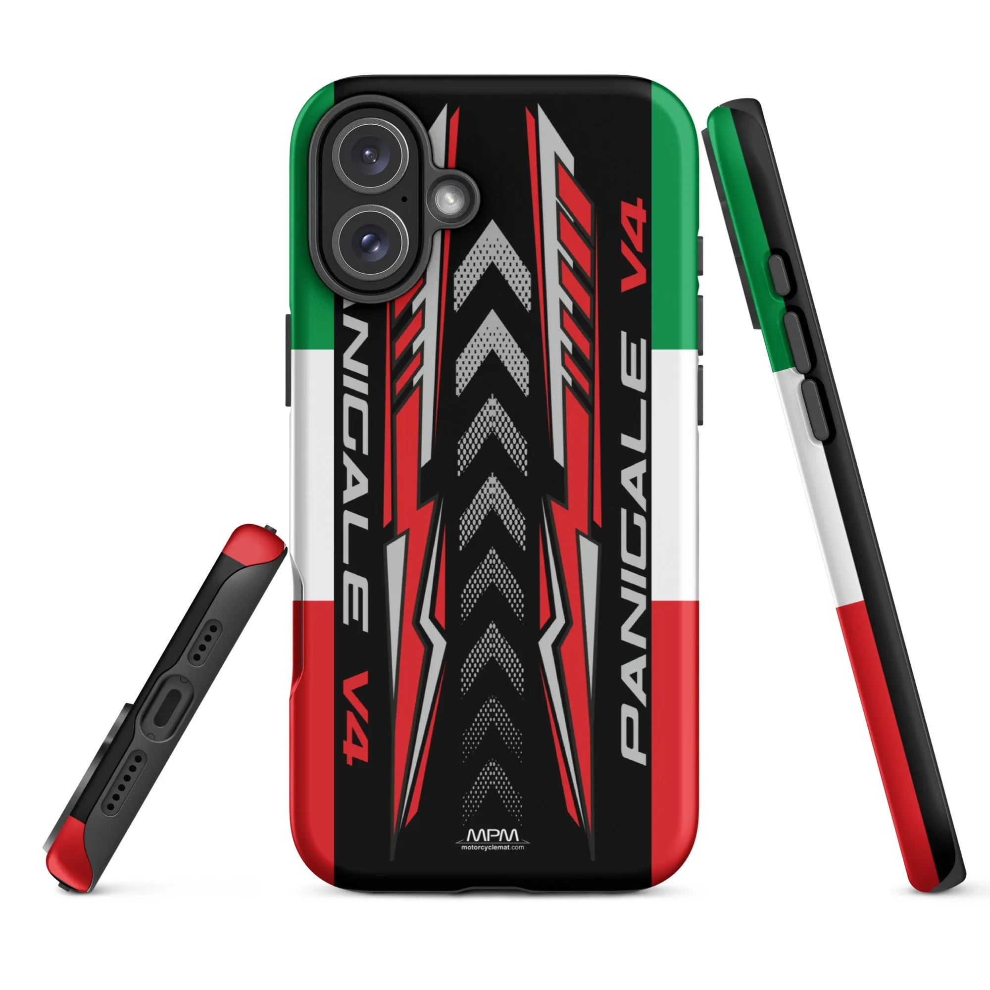 Designed Tough Case For iPhone inspired by Ducati Panigale V4 Motorcycle Model - MM5187