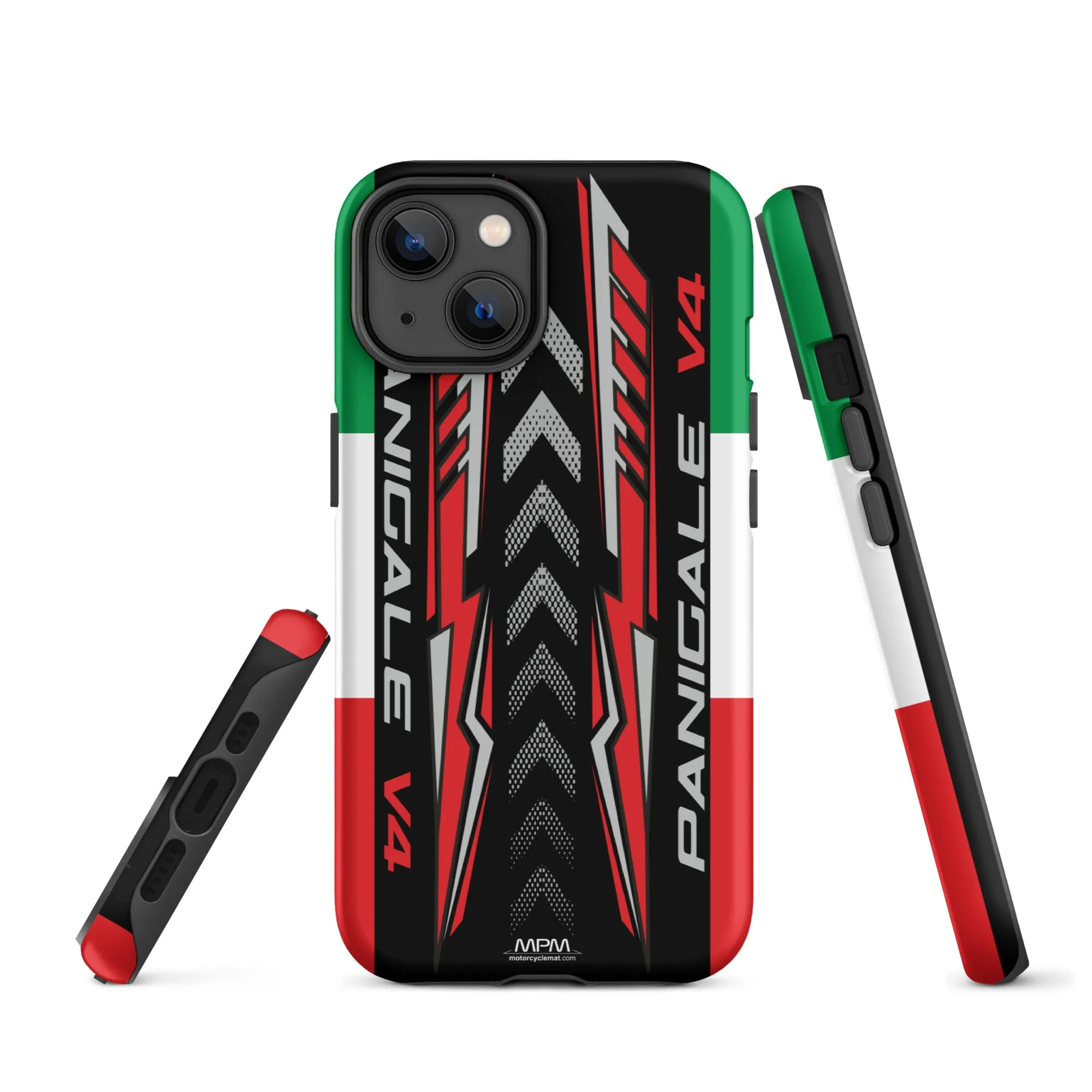 Designed Tough Case For iPhone inspired by Ducati Panigale V4 Motorcycle Model - MM5187