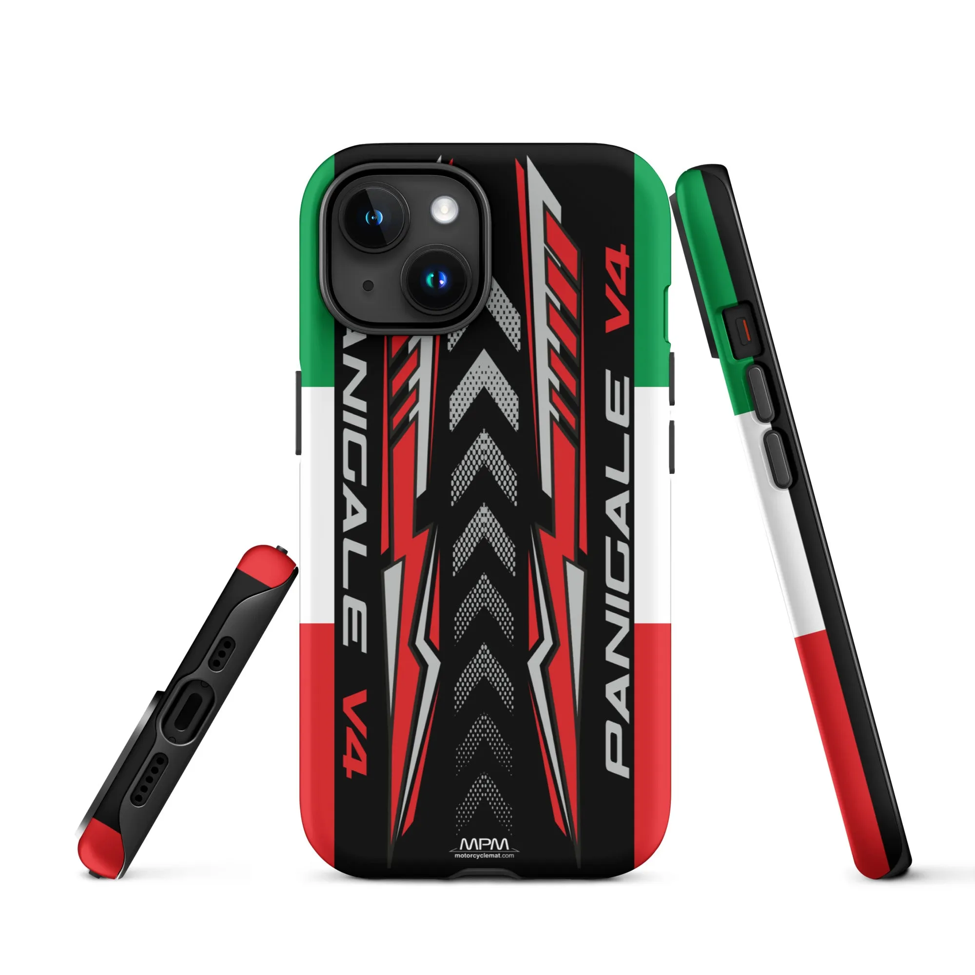 Designed Tough Case For iPhone inspired by Ducati Panigale V4 Motorcycle Model - MM5187