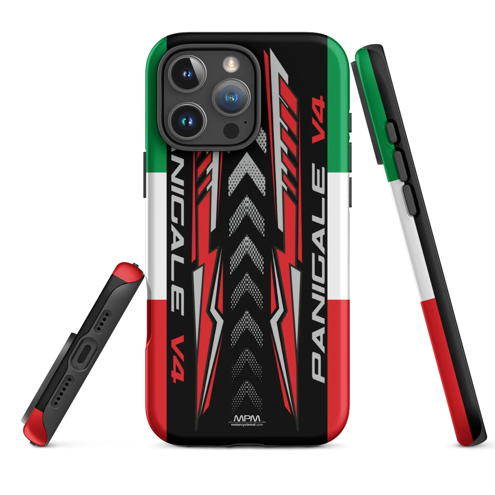 Designed Tough Case For iPhone inspired by Ducati Panigale V4 Motorcycle Model - MM5187