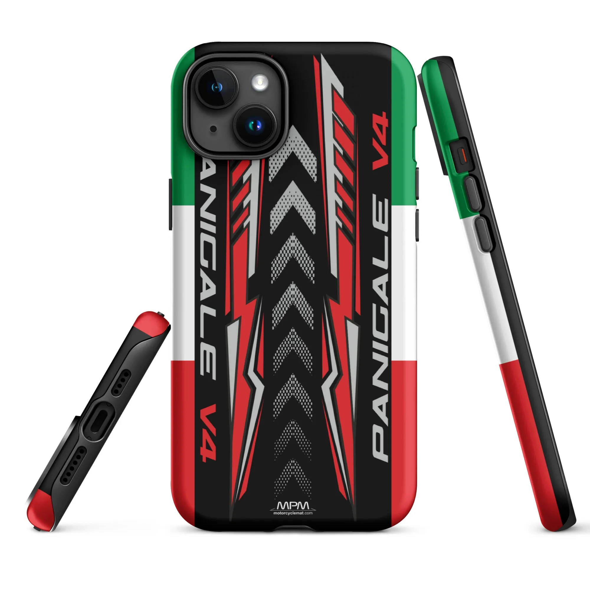 Designed Tough Case For iPhone inspired by Ducati Panigale V4 Motorcycle Model - MM5187