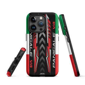 Designed Tough Case For iPhone inspired by Ducati Panigale V4 Motorcycle Model - MM5187