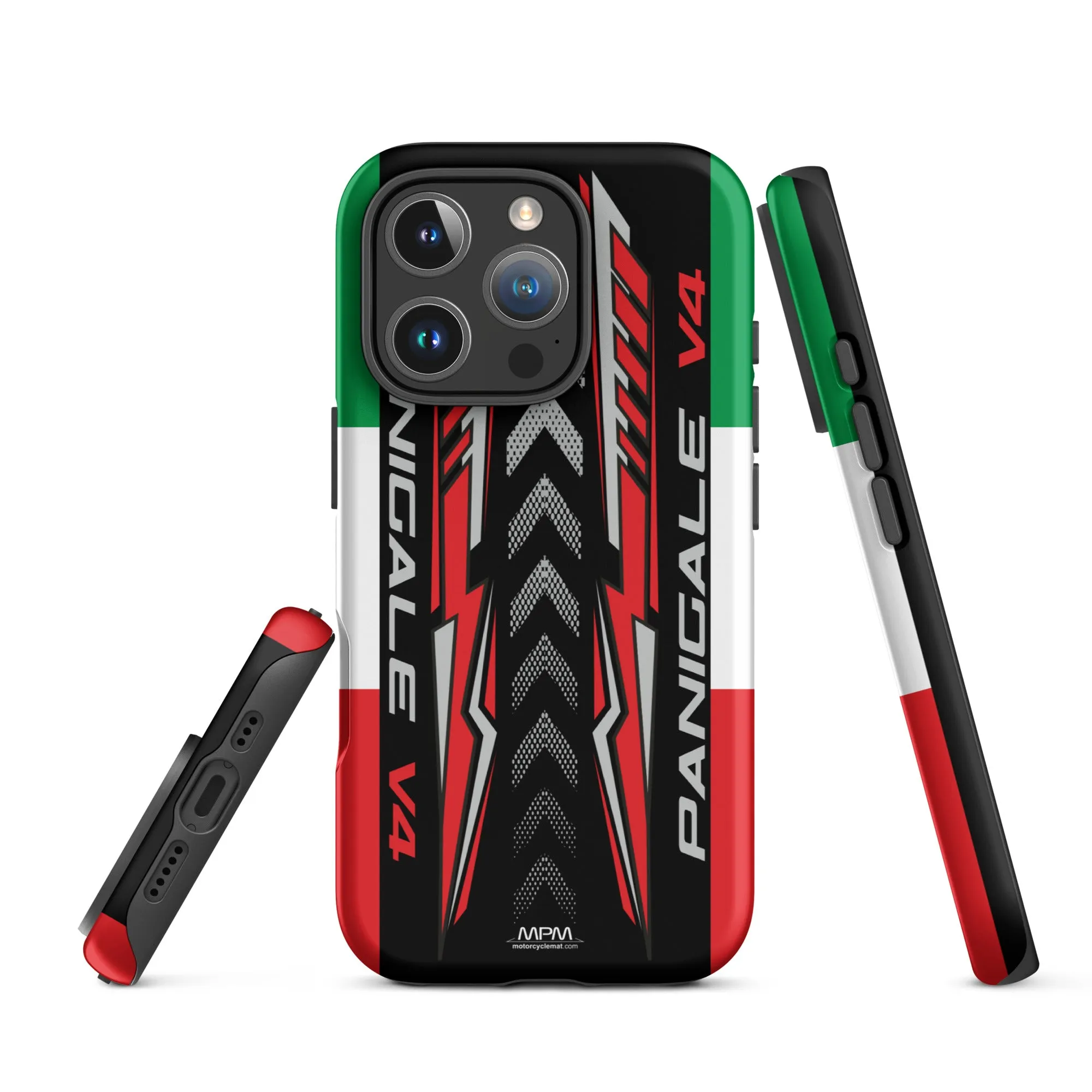 Designed Tough Case For iPhone inspired by Ducati Panigale V4 Motorcycle Model - MM5187