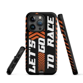 Designed Tough Case For iPhone inspired by KTM Let's Go to Race Motorcycle Model - MM5212