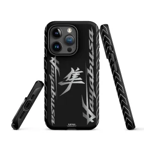 Designed Tough Case For iPhone inspired by Suzuki Hayabusa Black Motorcycle Model - MM5129