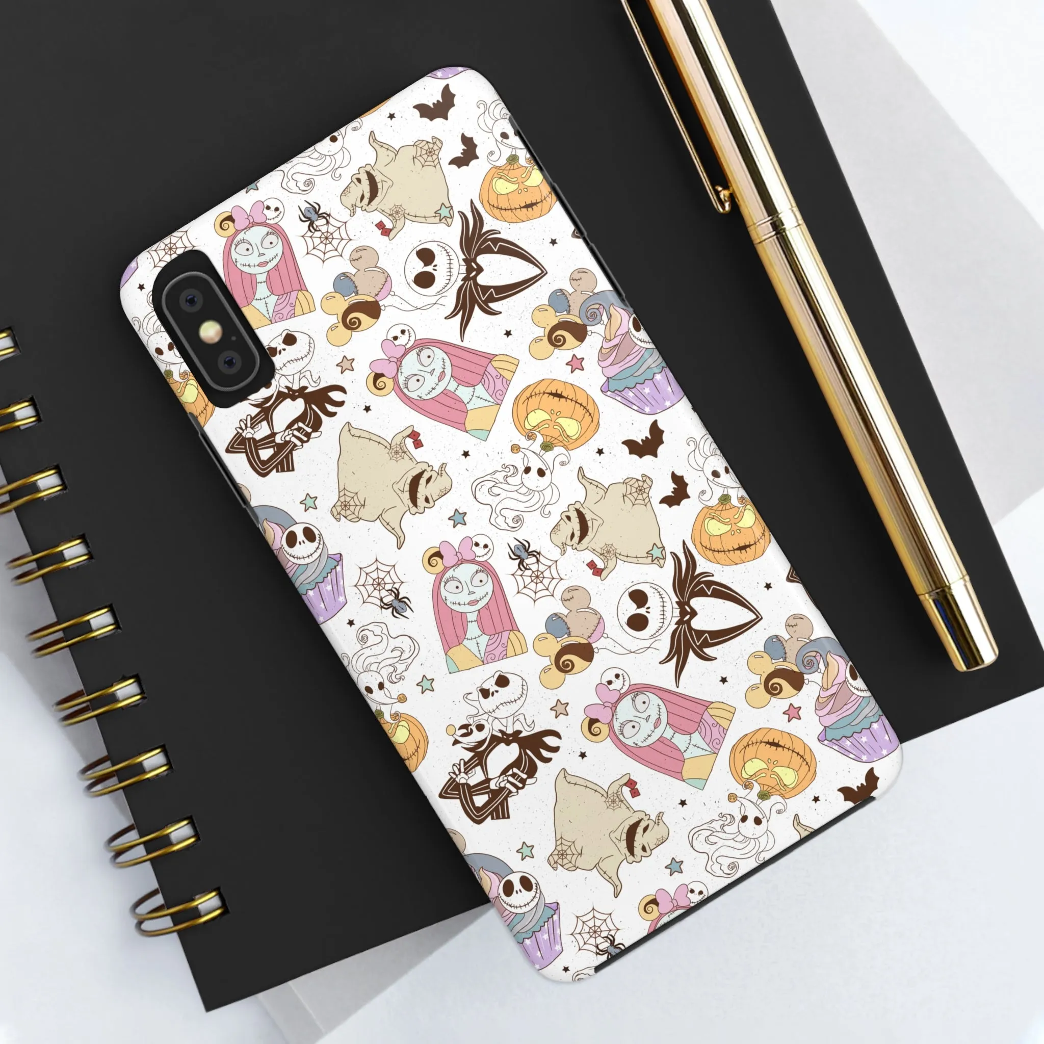 Disney Nightmare Doodles Before Christmas Inspired Phone Case Gift Inspired Fan Art Iphone Quotes Disneyland Magic Kingdom World Show Jack Sally