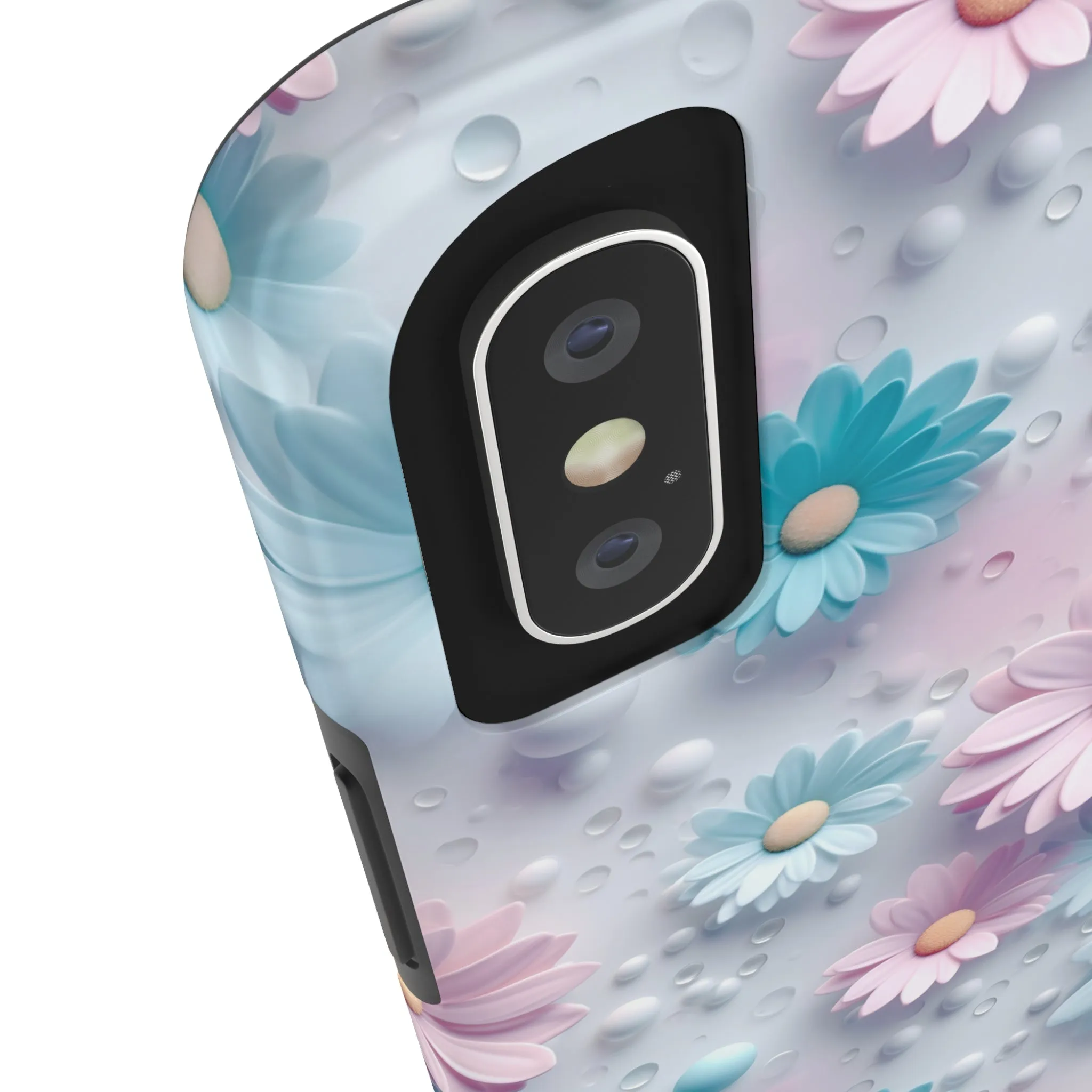 Dreamy Pastel Daisies Digital print Design Tough Phone Case compatible with a large variety of iPhone models, Gift, Phone Case