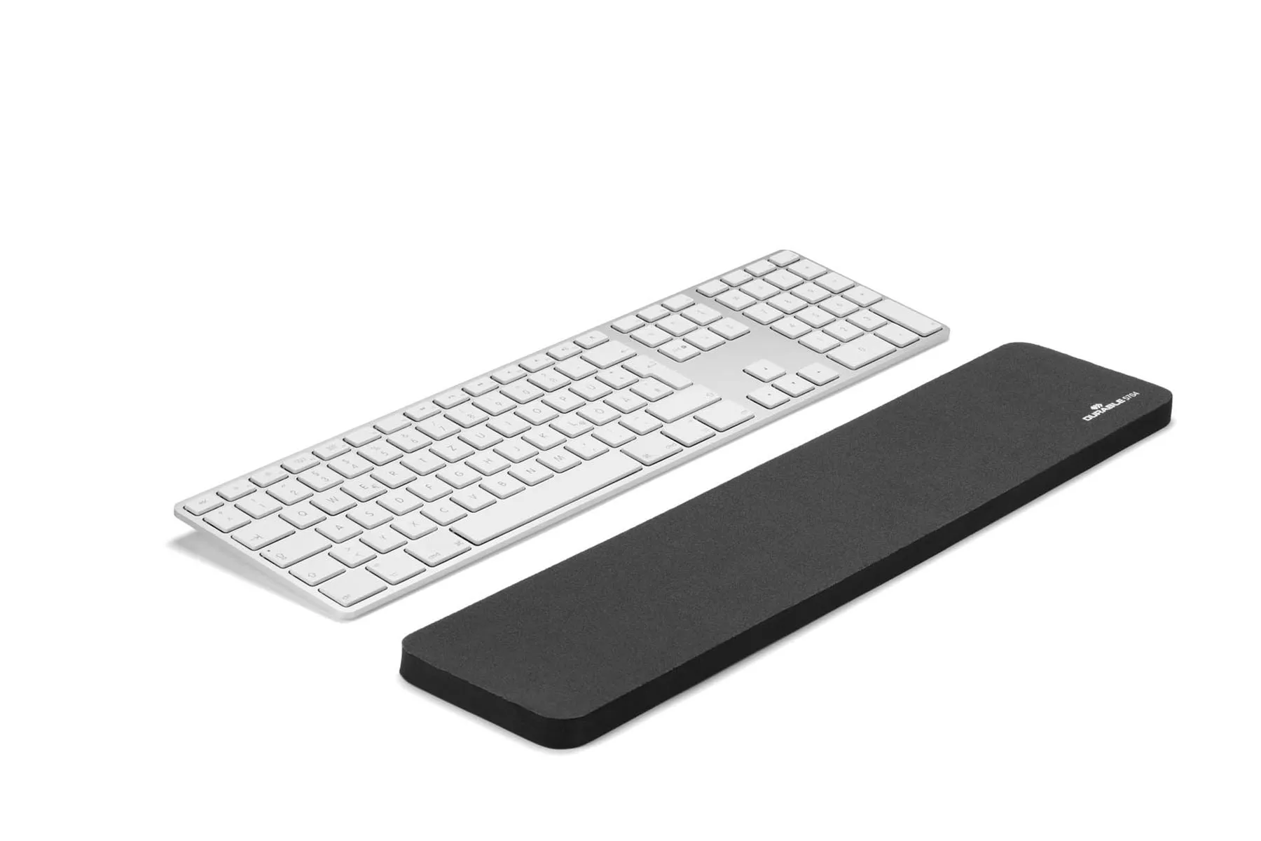 Durable Ergonomic Soft Keyboard Foam Wrist Rest Support | 45 x 10 cm | Grey