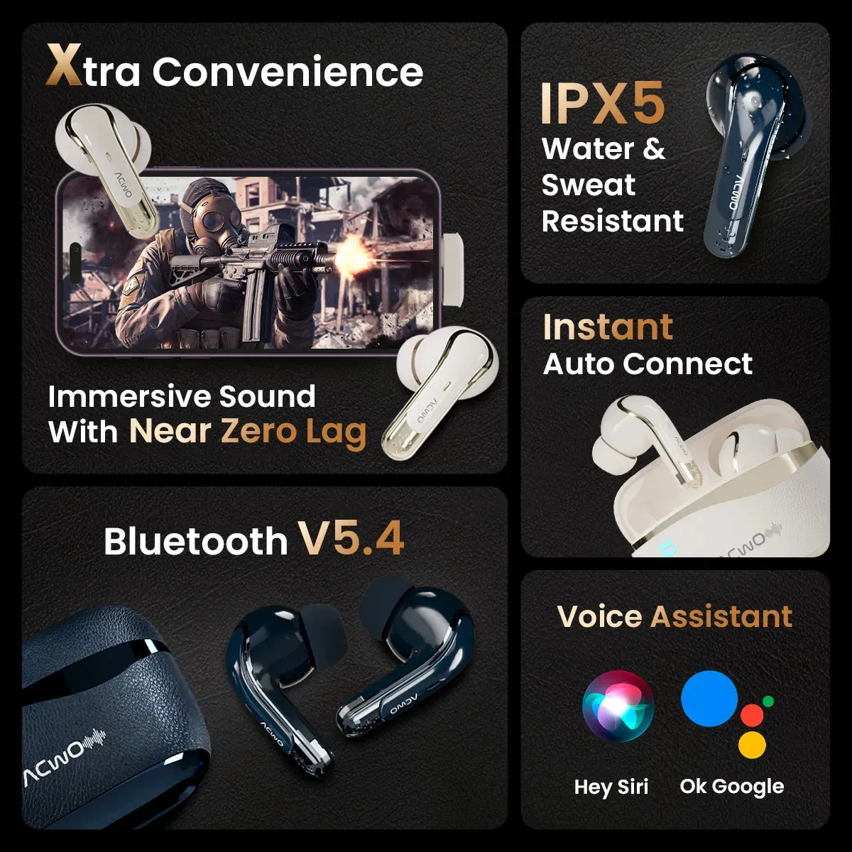 DwOTS X : Gaming Earbuds For Gamers With ANC & Near Zero Lag