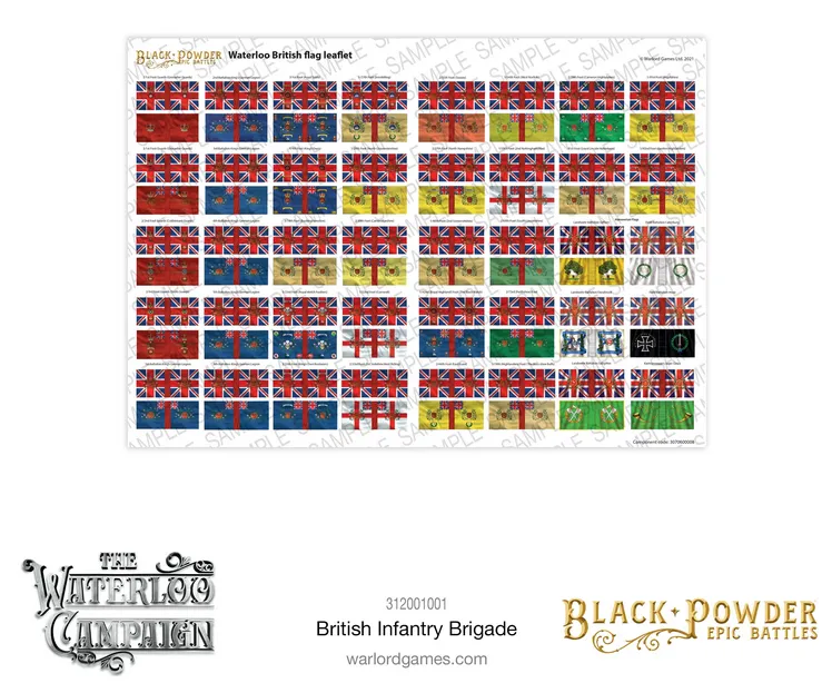 Epic Battles: Waterloo - British Infantry Brigade