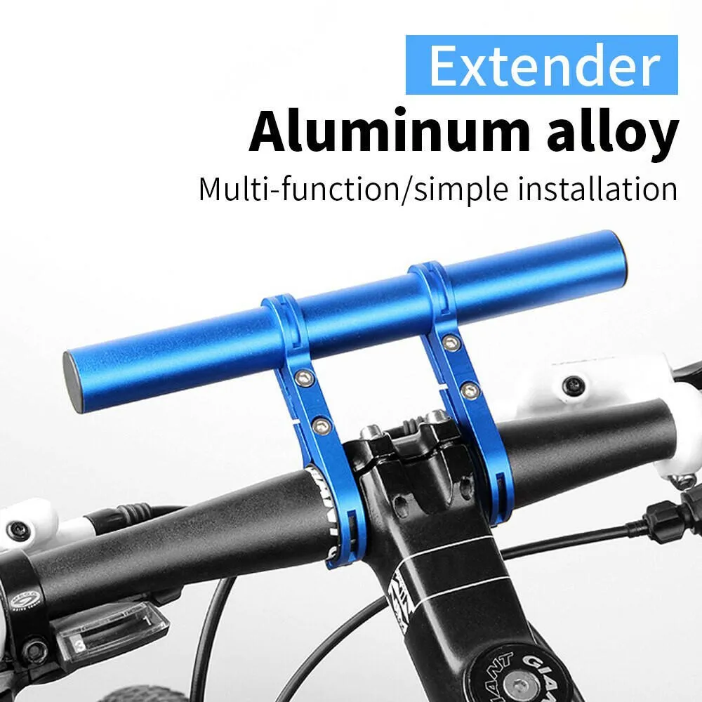 ESLNF 10/20cm Bicycle Handlebar Extended Bracket Bike Headlight Mount Bar Computer Holder Lamp Support Rack Alloy Fiber Stand