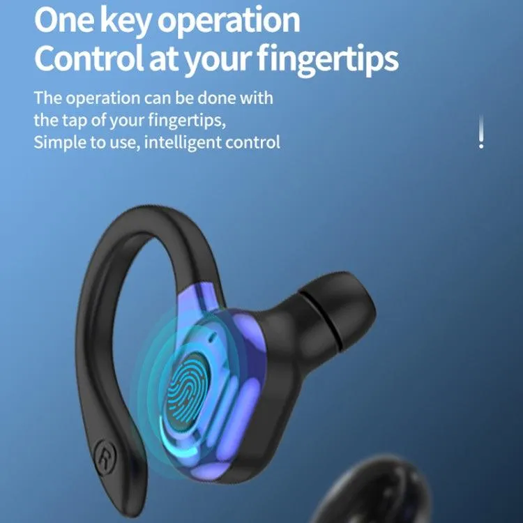 F8 Bluetooth Earbuds with Charging Case and Sweat-Resistant Design